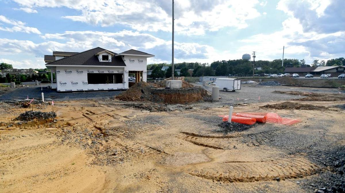 The construction of Weis Gas-N-Go and Dunkin’ Donuts started recently on North Atherton Street.