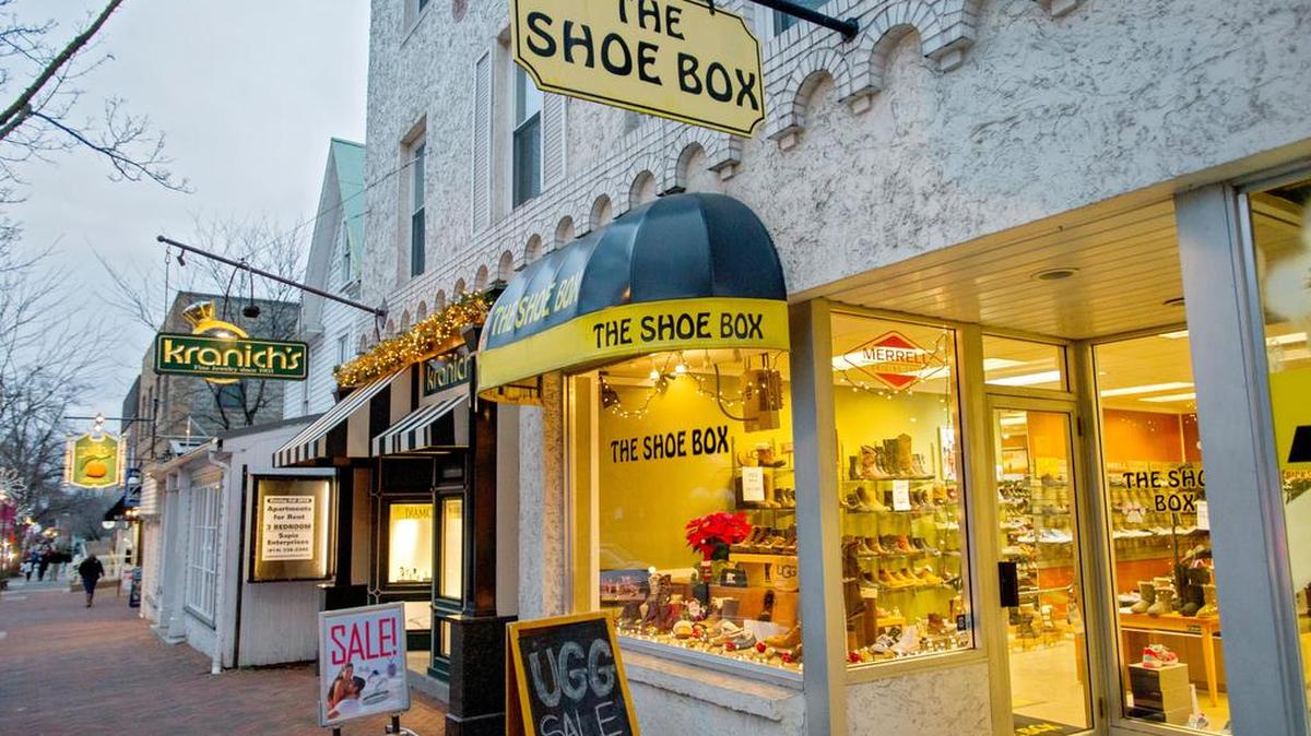 The Shoe Box on College Avenue in State College after 45 years.