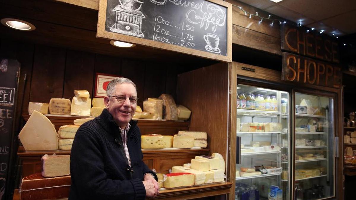 William Clarke opened The Cheese Shoppe in downtown State College 40 years ago.