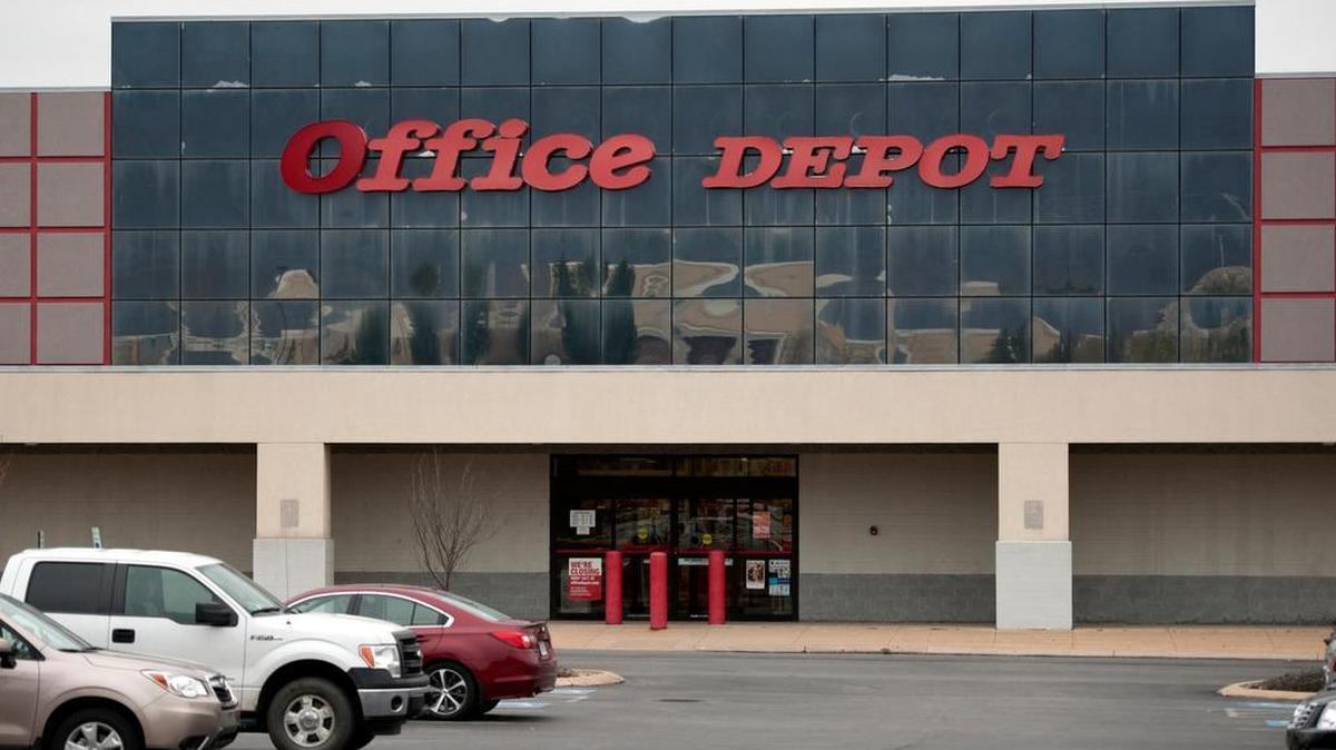 The Office Depot on Benner Pike is closing in January.