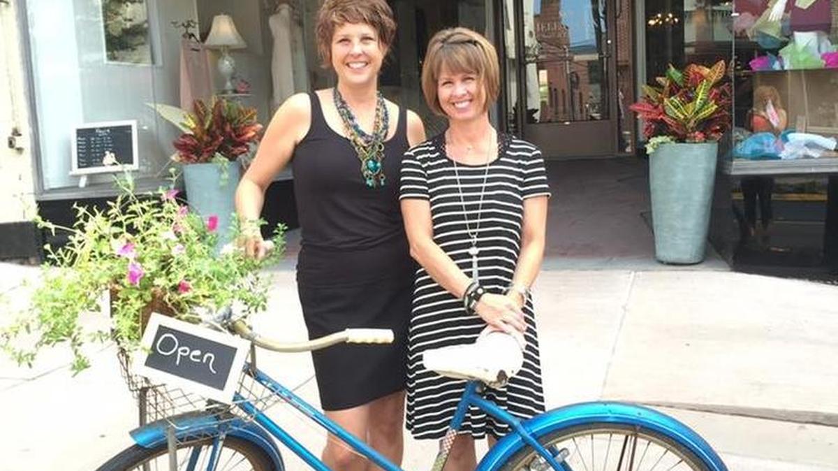 Wendy Hockenberry and Joyce Mills recently opened Helen Foxx.