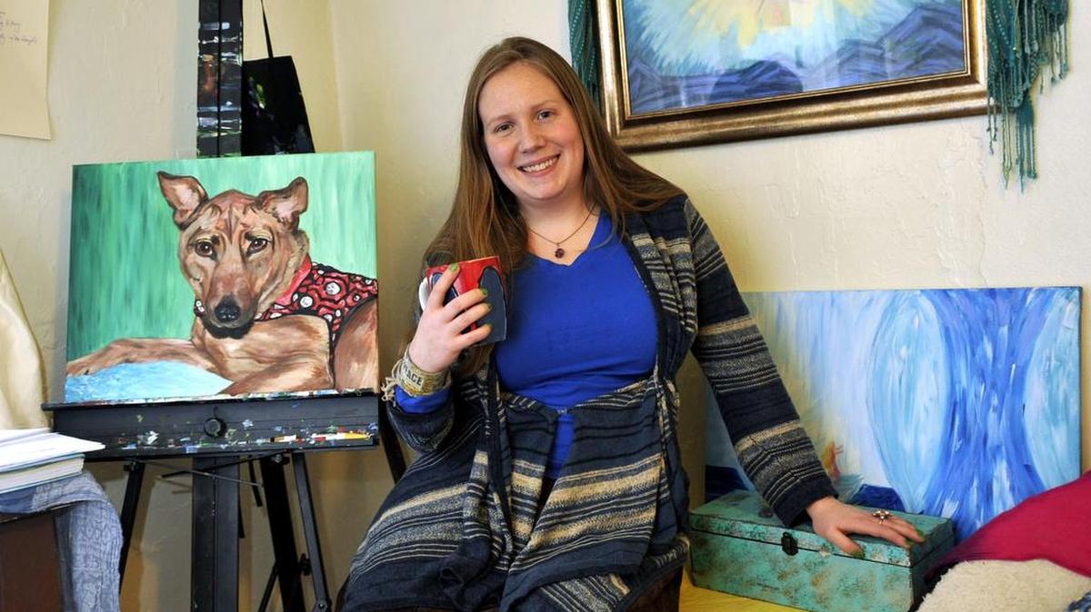 Amanda Kunkel is the owner of Happy Valley Sip and Paint.