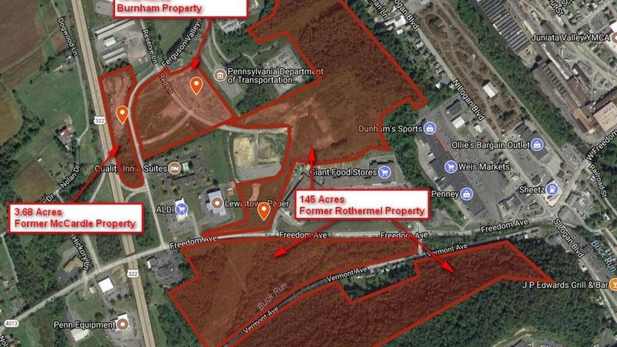 Land will be sold in Burnham via a sheriff’s foreclosure auction.