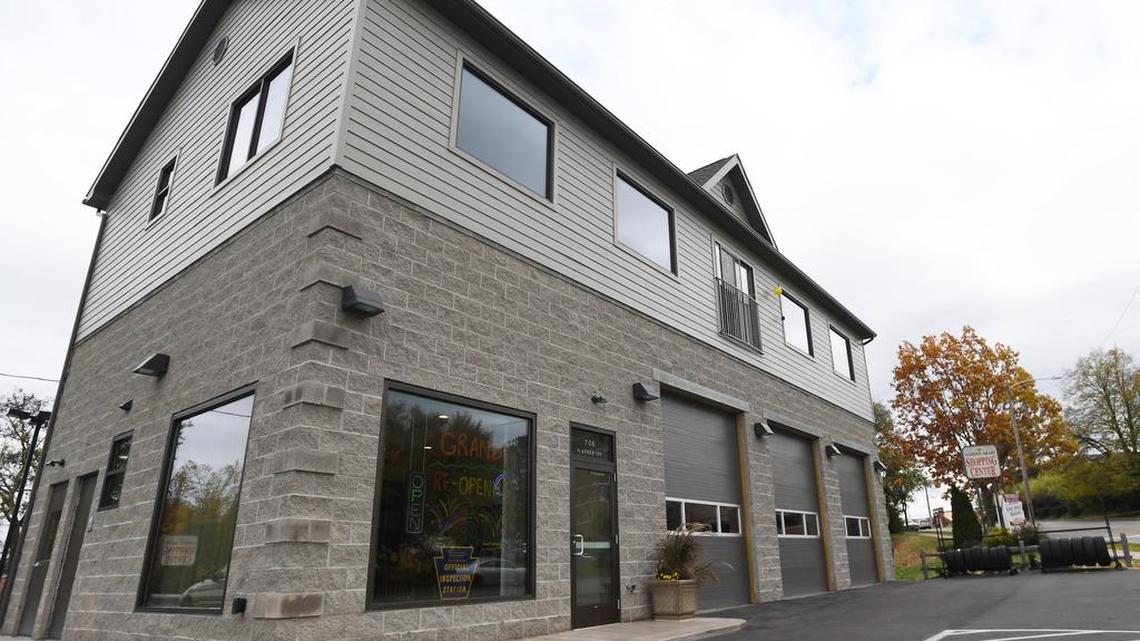 Penns Mobil at 705 S. Atherton St. has reopened more than two years after being destroyed by a fire.