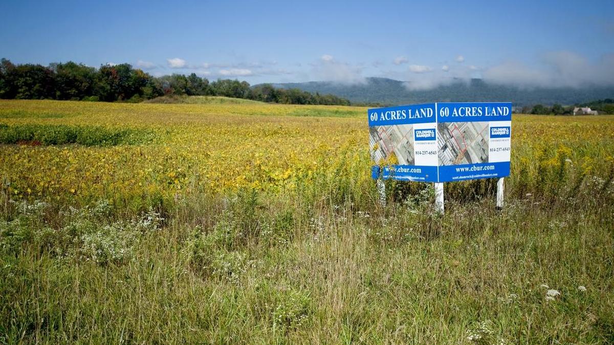 Sixty acres of land for sale may off of Bernel Road is the proposed site for the Nittany Valley Sports Centre. The first phase would be a 85,000-square-foot state-of-the-art indoor facility with space for soccer and baseball.