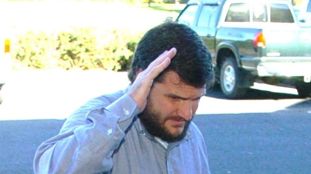 Michael Miller walks into District Court in 2007.