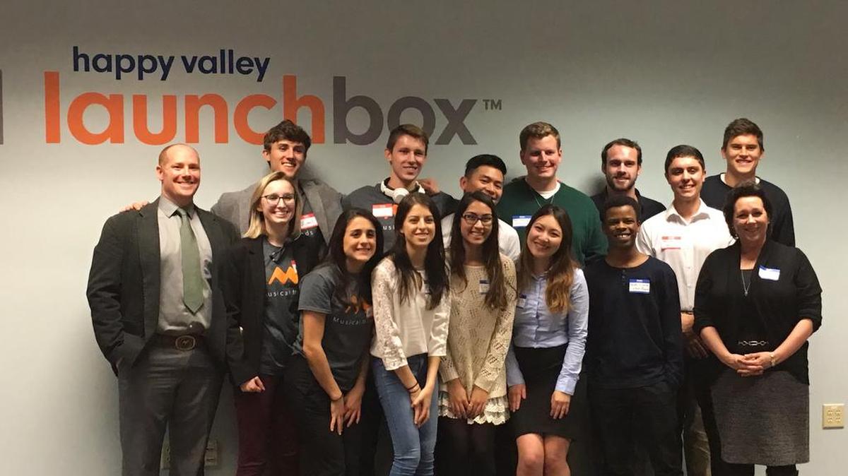 Five teams of young entrepreneurs graduated from the Happy Valley LaunchBox on Wednesday.