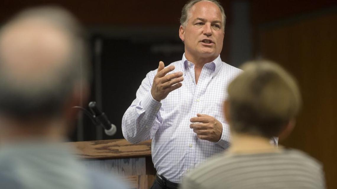 State Rep. Kerry Benninghoff, R-Bellefonte, holds a town hall on Wednesday.
