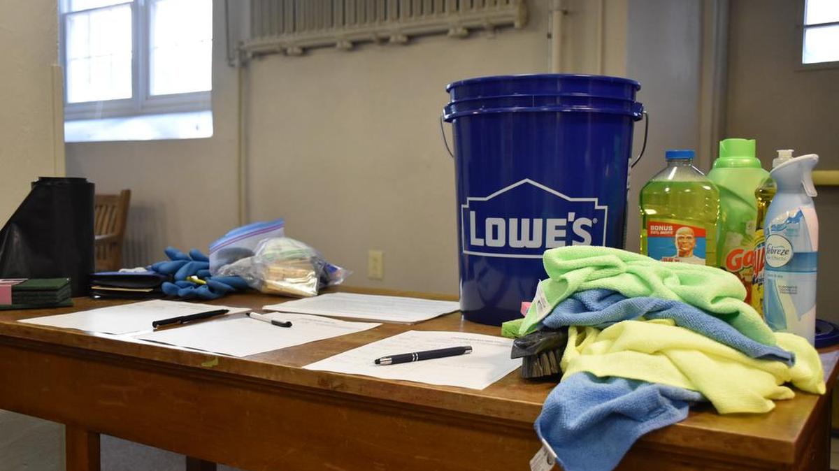 State College Presbyterian Church members donated cleanup items for Texas residents affected by Hurricane Harvey. Just like after the terrorist attacks on Sept. 11, 2001, Americans are stepping up and helping hurricane victims.