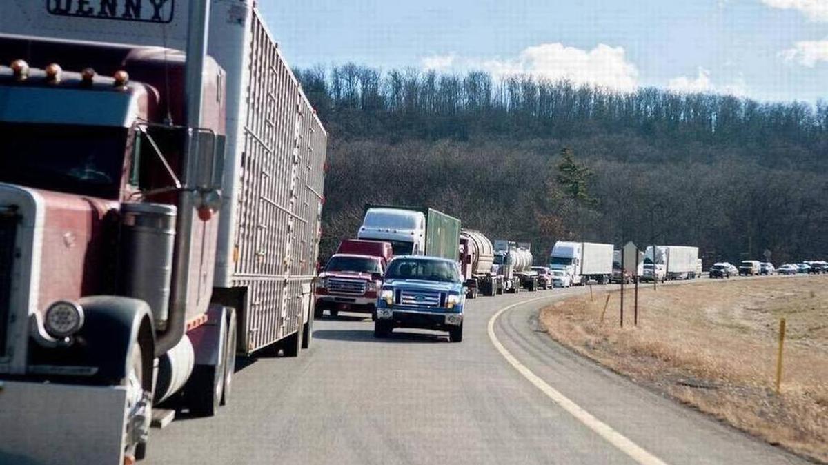 Tree cutting near U.S. Route 322 in Potters Mills Gap is scheduled to continue through Feb. 2, with travel delays possible during that time.