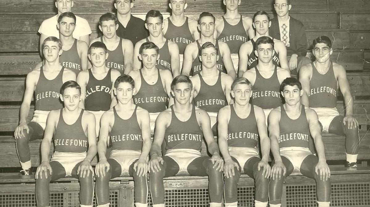 This photo shows the Bellefonte wrestling team.