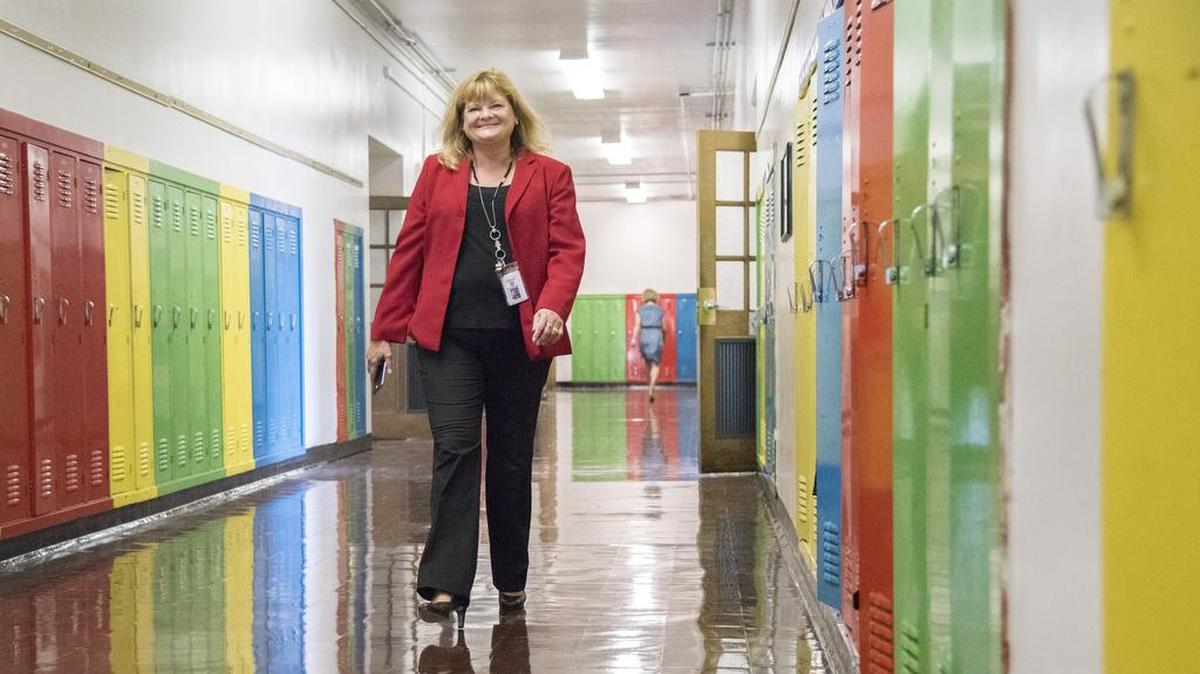 Michelle Saylor was named superintendent of Bellefonte Area School District at a Tuesday night school board meeting.