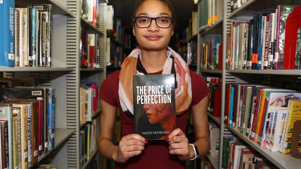 State College Area High School freshman Naomi Nembhard just self-published her first novel, “The Price of Perfection.”