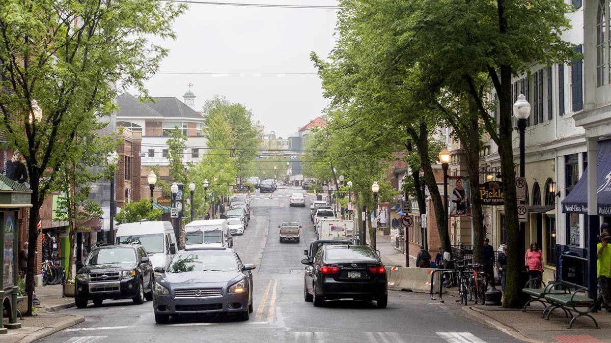 Centre Foundation had proposed temporarily South Allen Street into a pedestrian mall, but withdrew its application to the State College Borough Council on Thursday.