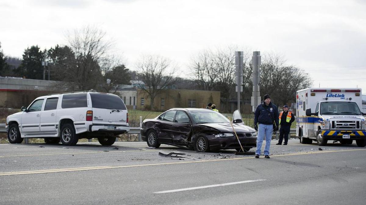 State College police release details on a crash that tied up traffic Monday along the 2600 block of East College Avenue.