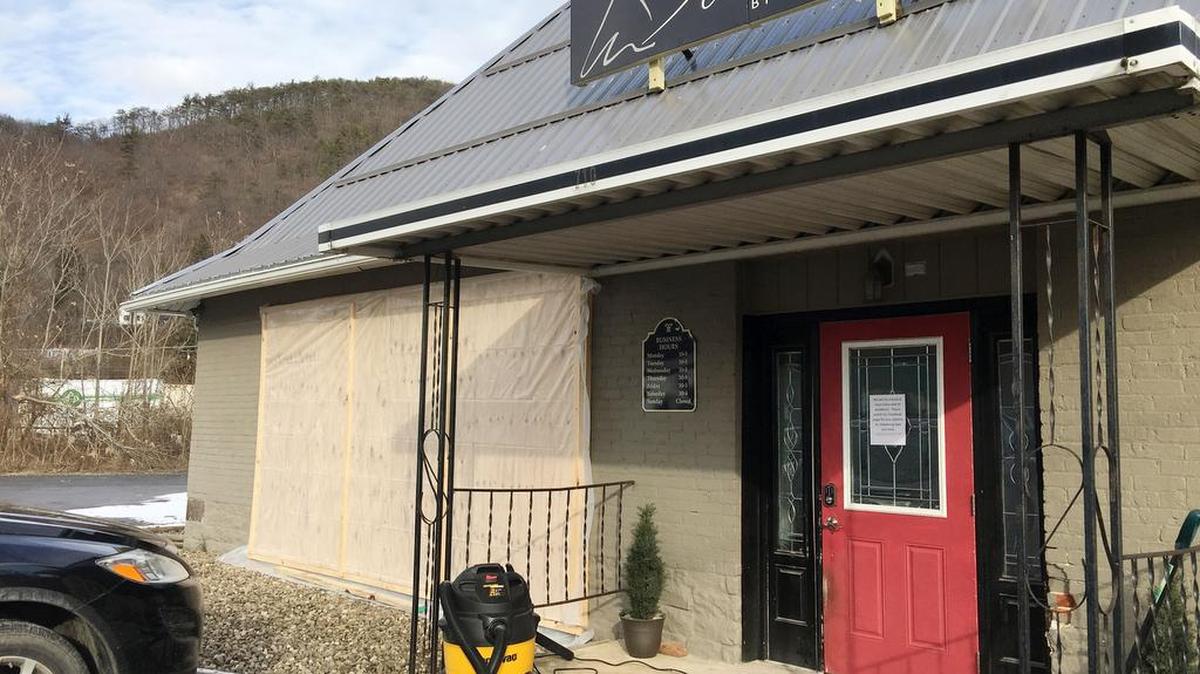 According to Spring Township police, an unknown person drove a vehicle into the front of Formalities bridal shop in Spring Township, shattering a window and damaging the front door.