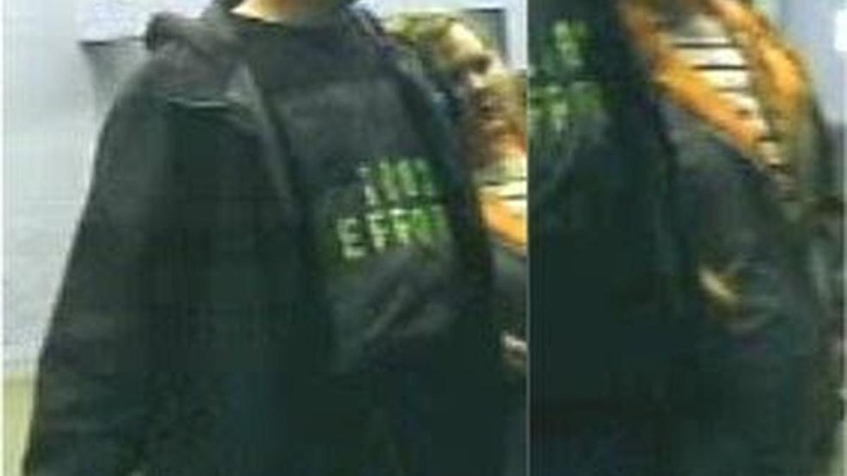 Police released surveillance images of suspects in a theft at Wal-Mart.