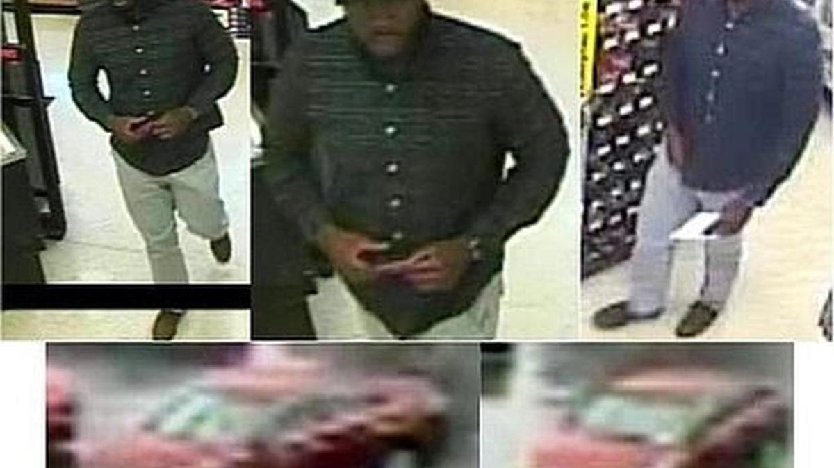 He allegedly used credit card information that doesn’t belong to him across the state.