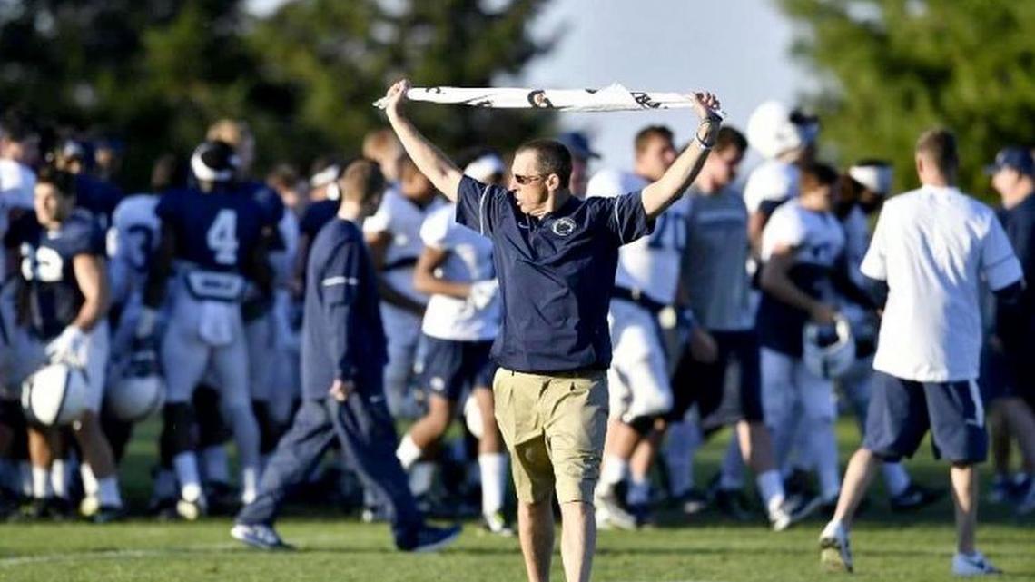 Ex-Penn State football trainer was forced out after fraternity controversy, lawsuit claims