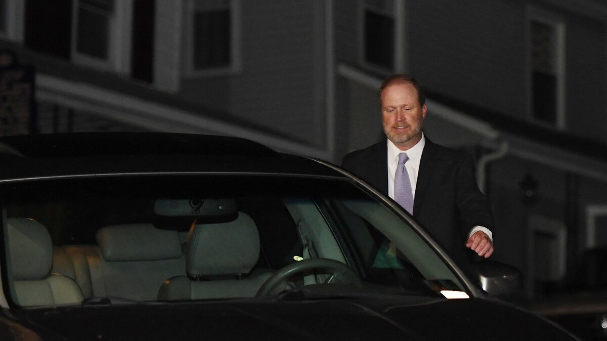 Wade Newman gets into his car at the Centre County Courthouse after being found not guilty of all charges on June 12, 2018.