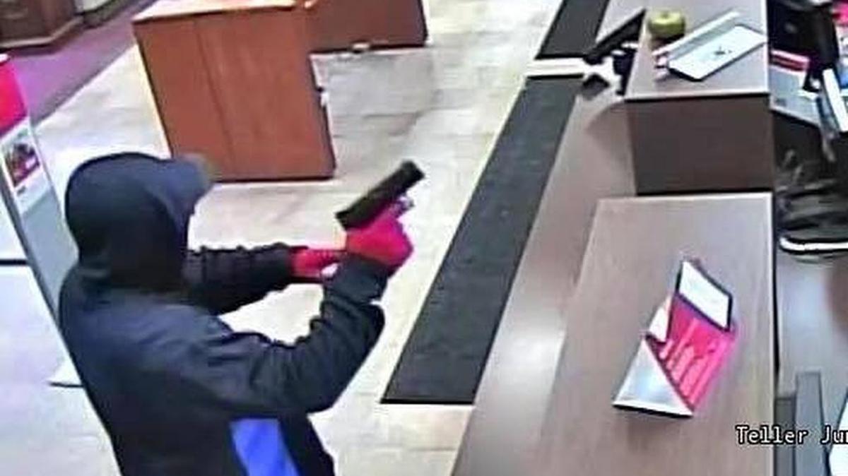 Two suspects robbed a Renovo bank Monday at gunpoint, according to state police at Lamar.