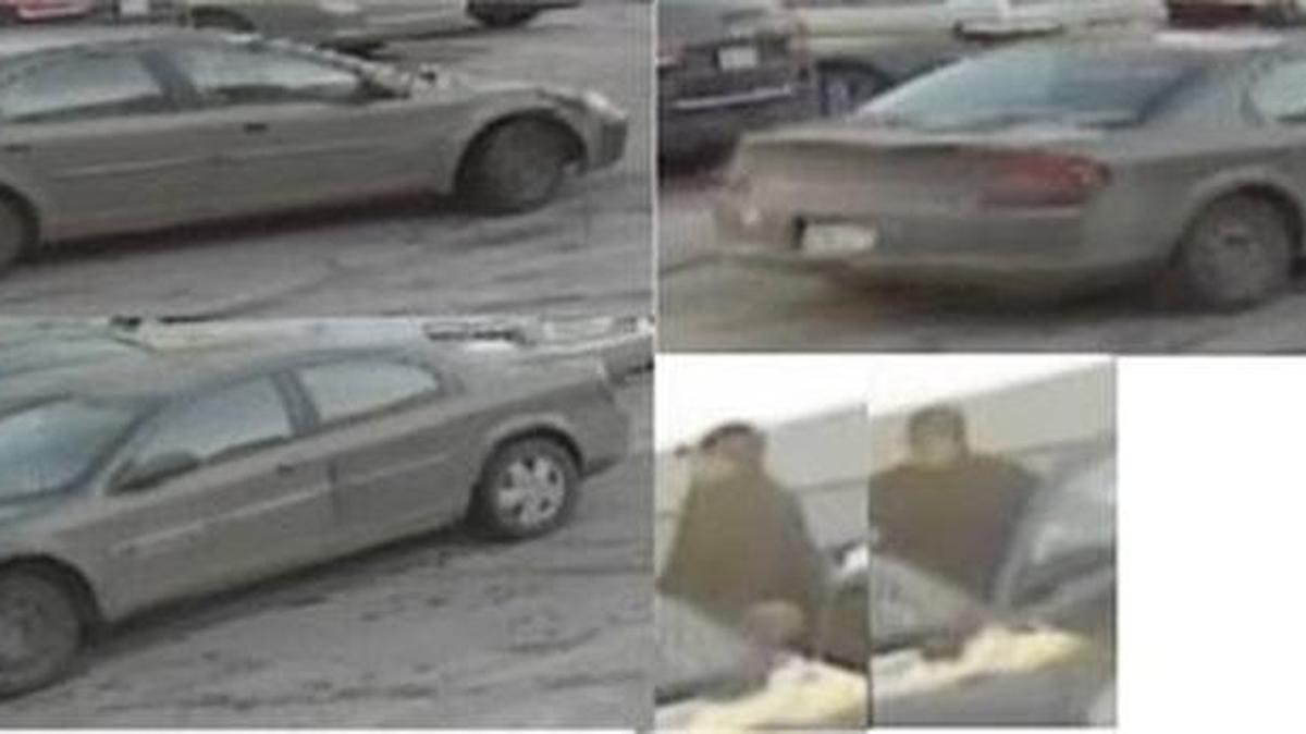 Images of a car suspected in a robbery of a State College grocery store were captured on surveillance footage, according to police.
