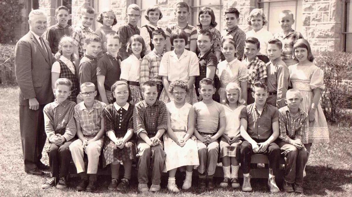Pictured is the Lemont Elementary sixth-grade class from 1961.