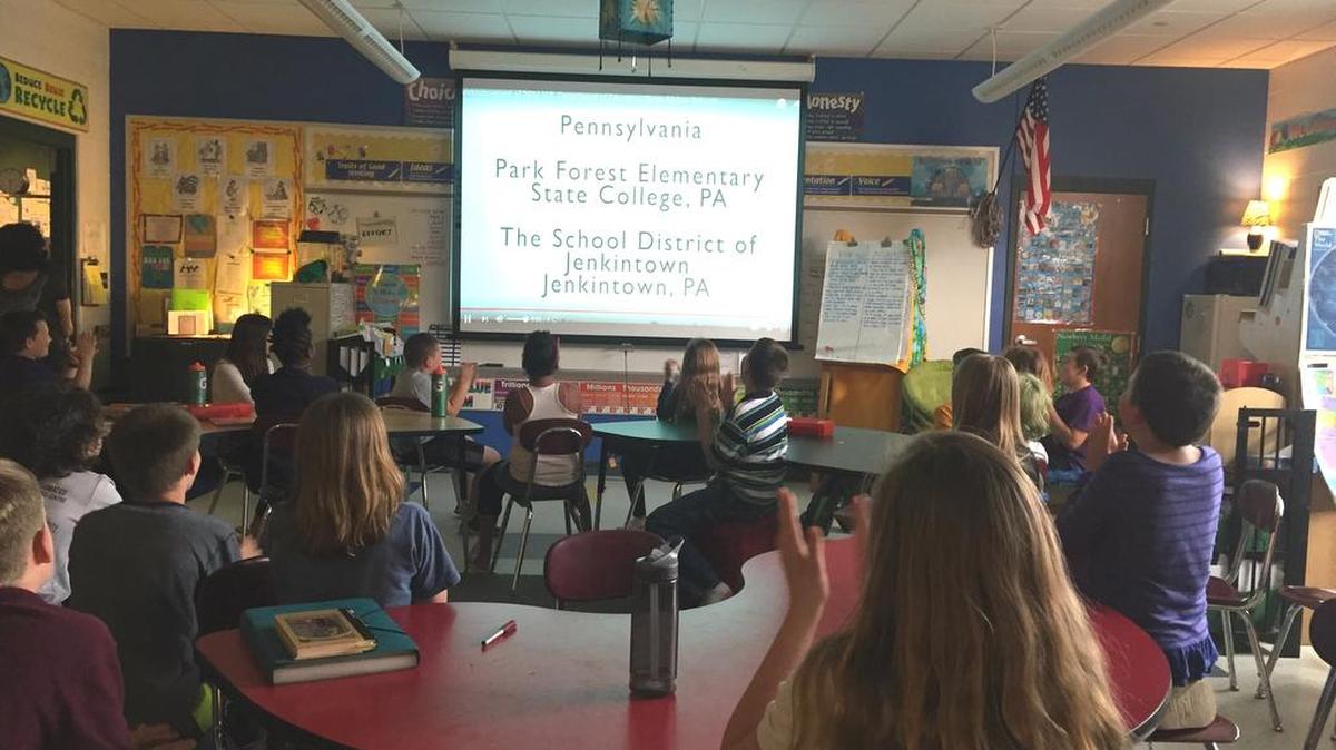 Park Forest Elementary School students find out Friday the school has been named by the U.S. Department of Education as a Green Ribbon School.