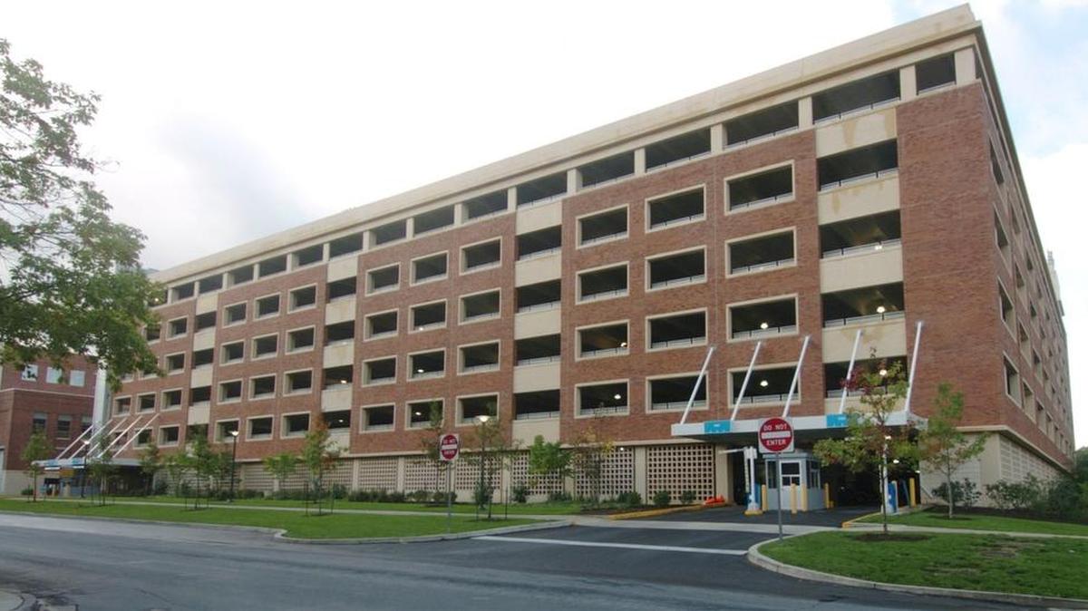 Penn State's East Parking Deck, pictured in 2006, will see a slight increase in rates starting Aug. 1, along with other gated garages on campus. 