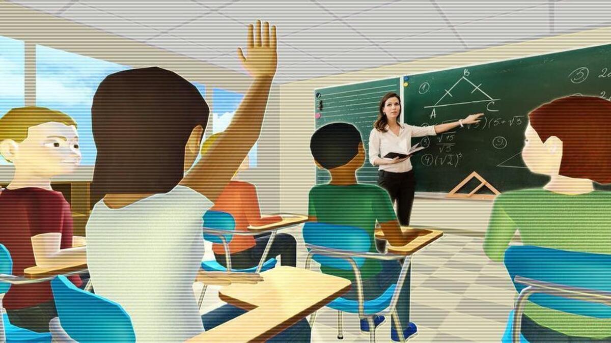First Class is a virtual reality classroom where student teachers can practice.