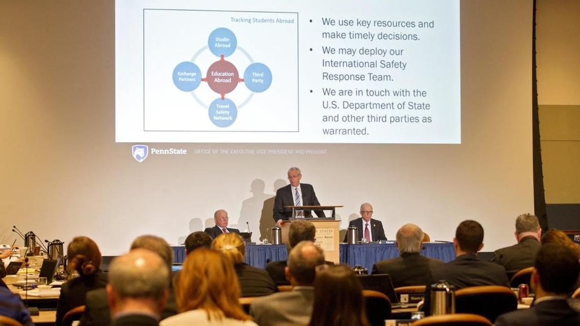 Wolf reps ask PSU trustees to delay building projects