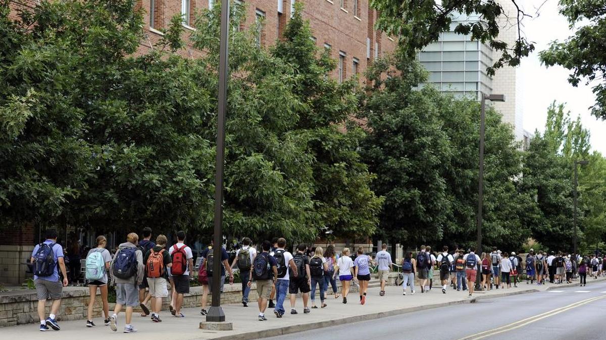 Penn State faculty senate chairman Jim Strauss wants more attention paid to student ideas and needs.