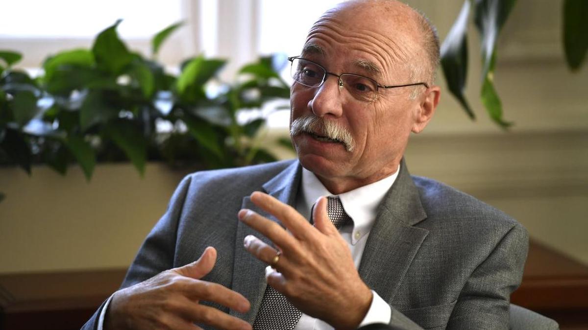 Neil Sharkey, vice president for research at Penn State, aims to add to the university’s research resume.