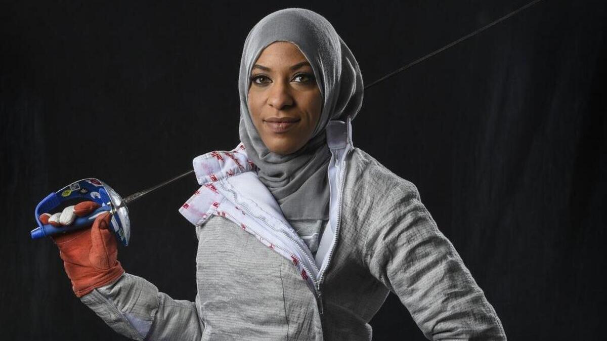 Ibtihaj Muhammad won a bronze medal at the Rio Olympics. On Thursday night, she told her story at Penn State.