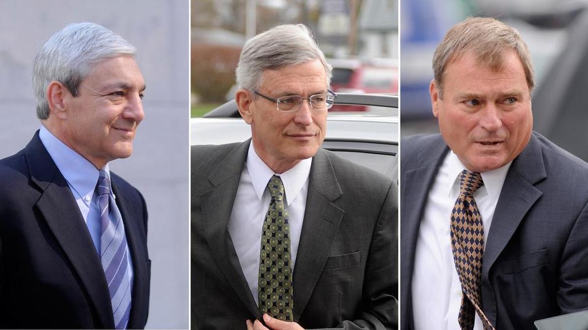 Graham Spanier, Tim Curley and Gary Schultz are still pending trial in Dauphin County. On Wednesday, the county announced the death of their former judge in the case, Todd Hoover, after a long illness. Hoover retired in June but had taken a medical leave in 2015.
