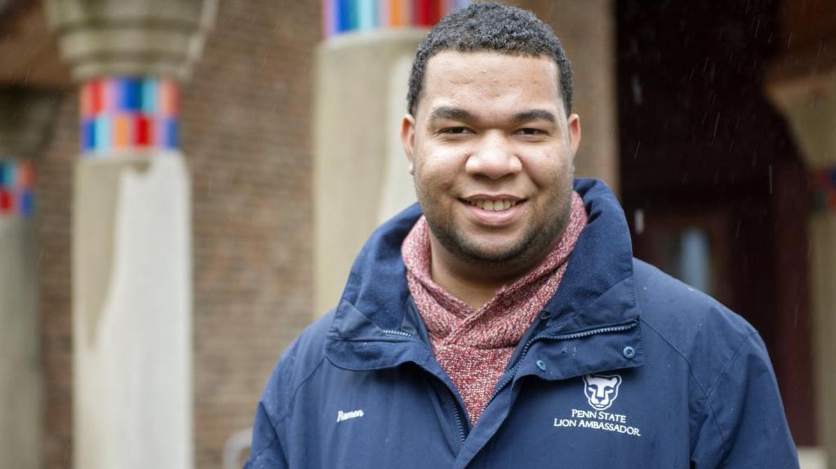 Penn State senior Ramon Guzman, executive director of the class gift campaign, said he struggled with depression and anxiety.