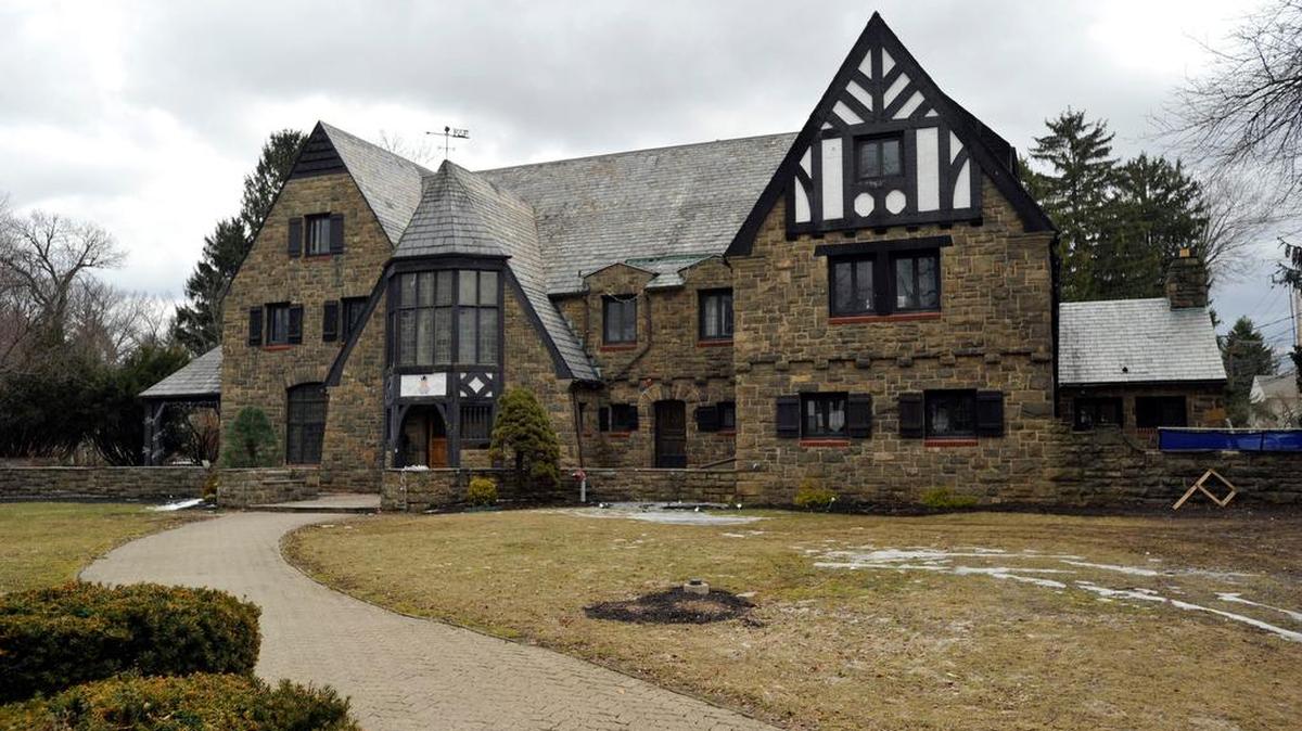 The Kappa Delta Rho fraternity house on Prospect Avenue in State College.