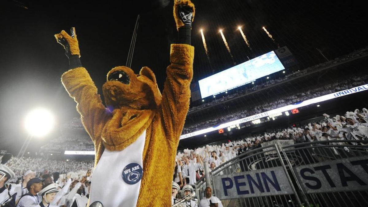 Penn State’s Nittany Lion was inducted into the Mascot Hall of Fame on Monday.