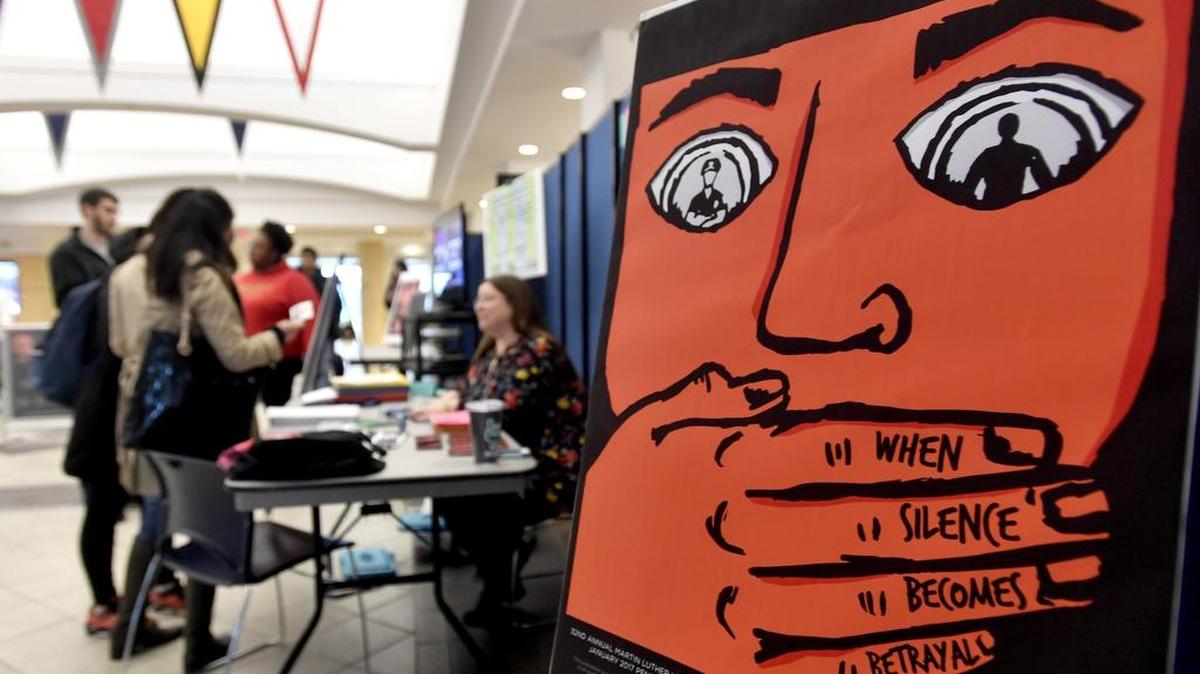 “When Silence Becomes Betrayal” is the theme for Penn State’s 32 annual Martin Luther King Jr. Commemoration Week. Events during the week are designed to help open conversations and encourage people to speak out.