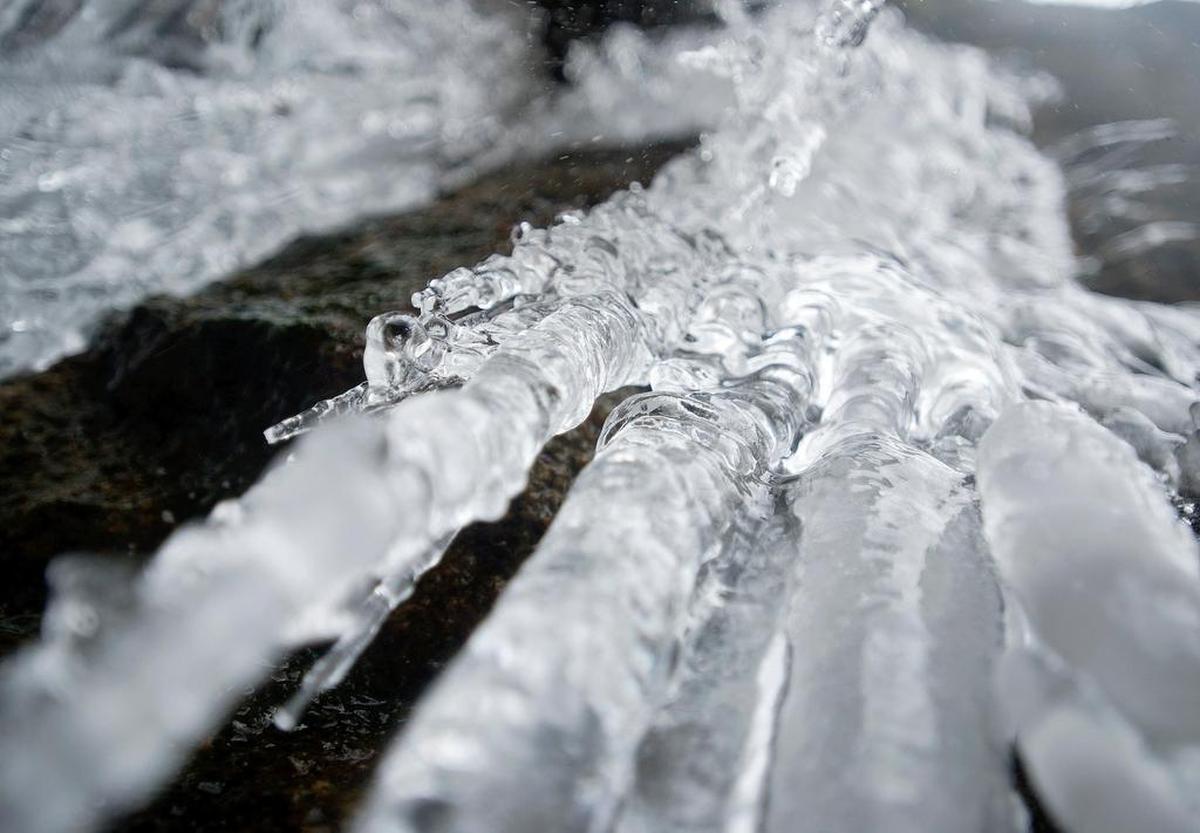 Freezing rain is expected to create messy road conditions on Sunday morning.