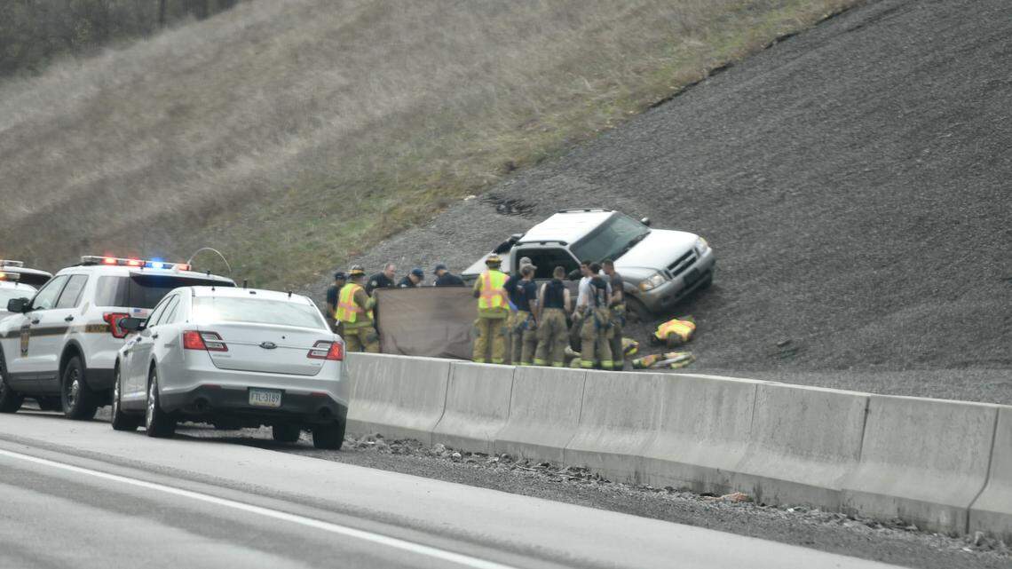 Centre County Coroner Scott Sayers was called to the scene of an I-99 crash Friday morning.