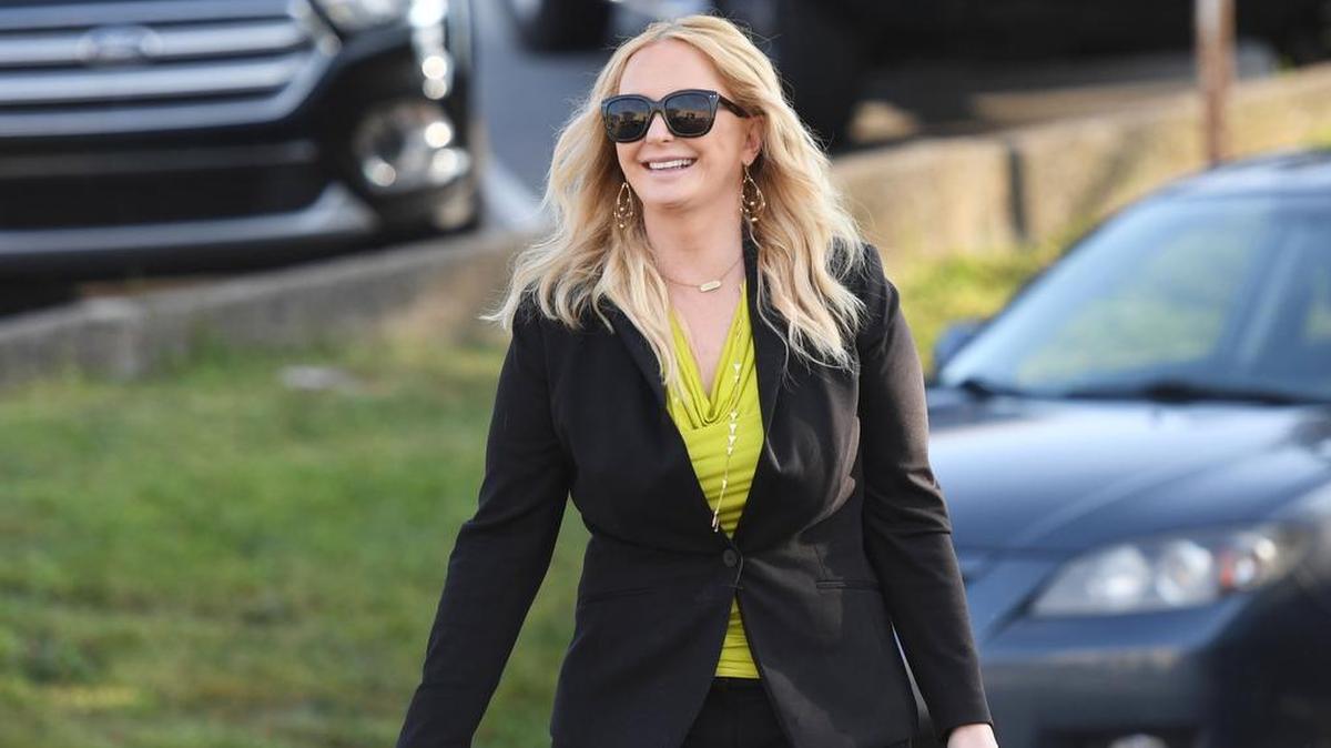 District Attorney Stacy Parks Miller arrives at the Centre County Courthouse in August. On Tuesday, the Pennsylvania Supreme Court ruled against Parks Miller and agreed that DAs are subject to requests under the Right to Know Law.