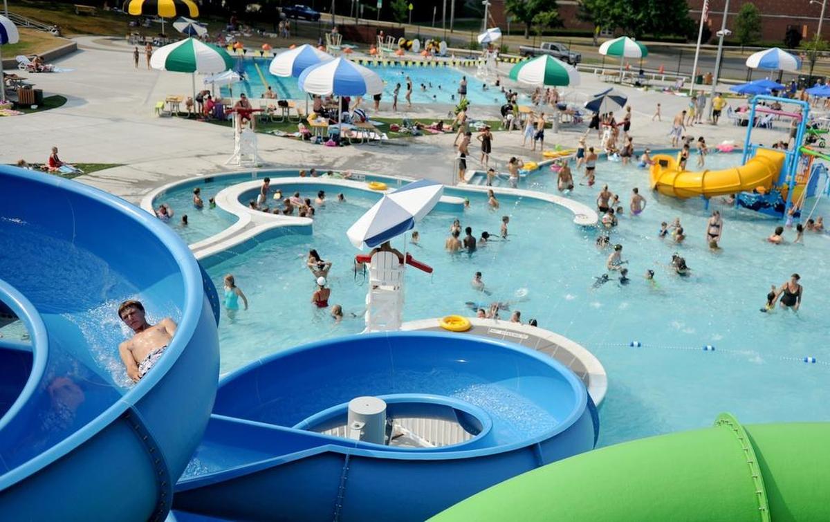 People of all ages crowded Welch Community Pool to beat the heat on Wednesday, July 20, 2011.