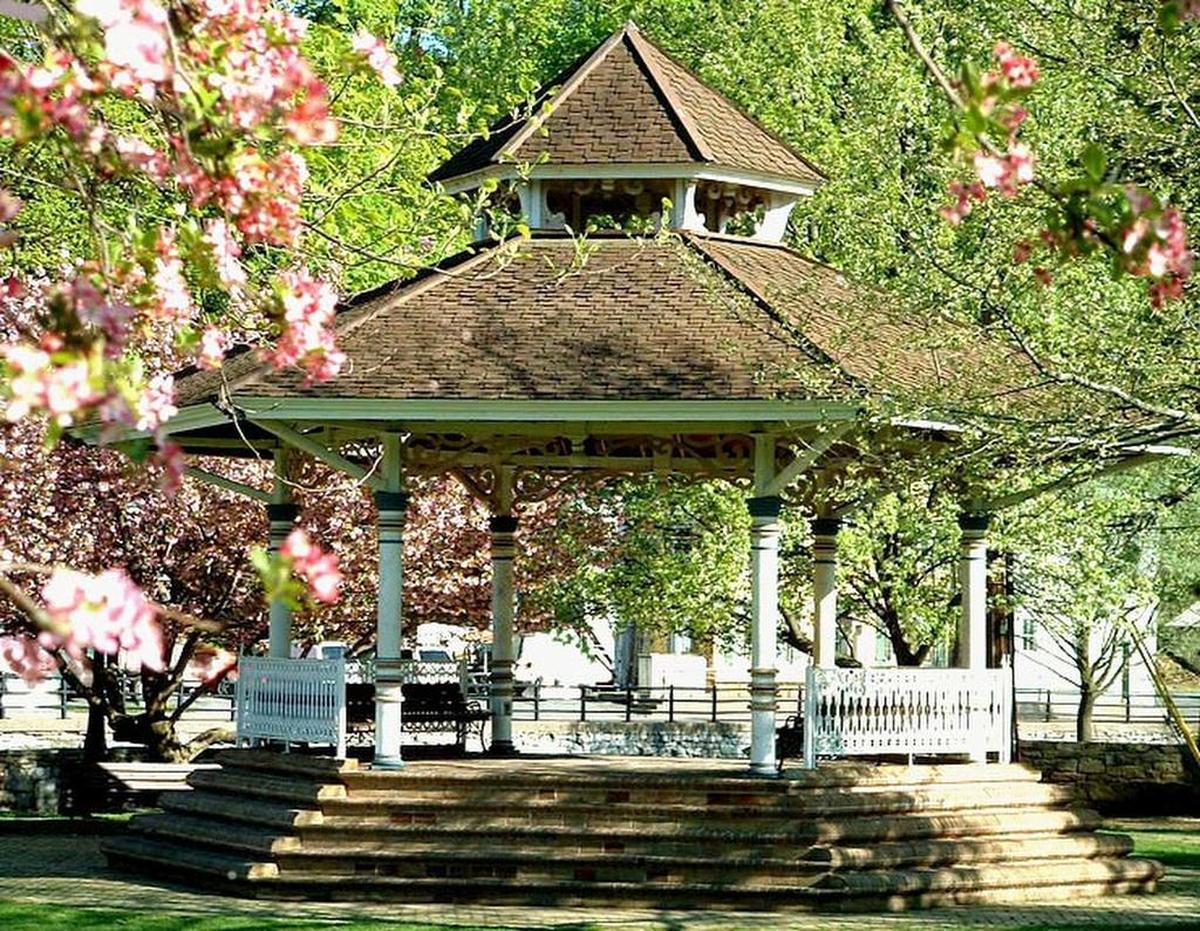 The gazebo in Talleyrand Park became the park’s first structure in 1976.