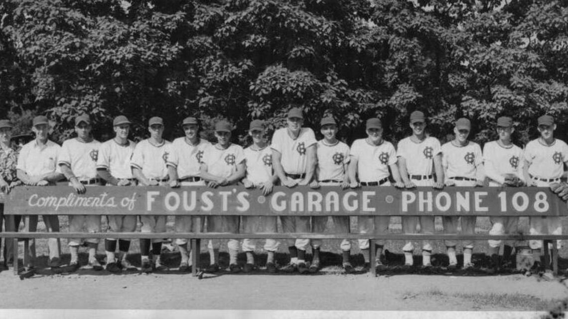 Share our heritage: 1955 Centre Hall baseball team