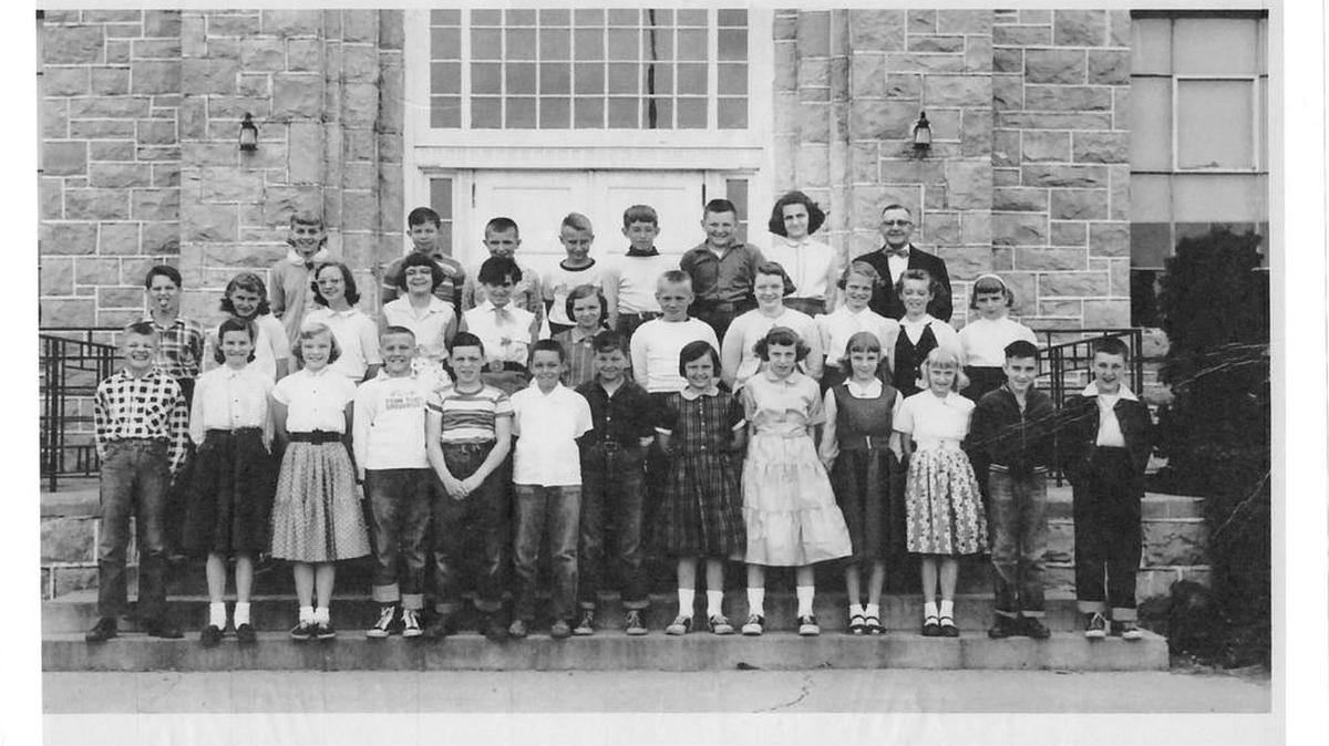 Pictured is a class at College Township Elementary School.
