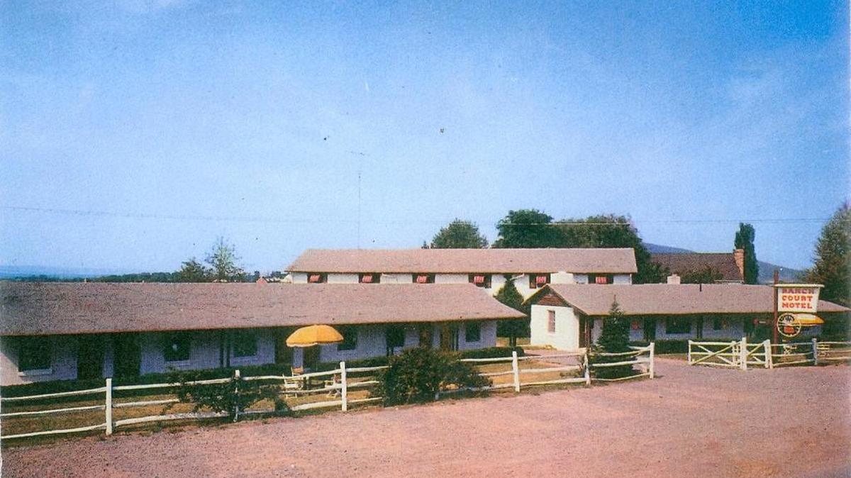 The former Ranch Court Motel was located where Faccia Luna Pizzeria now sits, on South Atherton Street in State College.