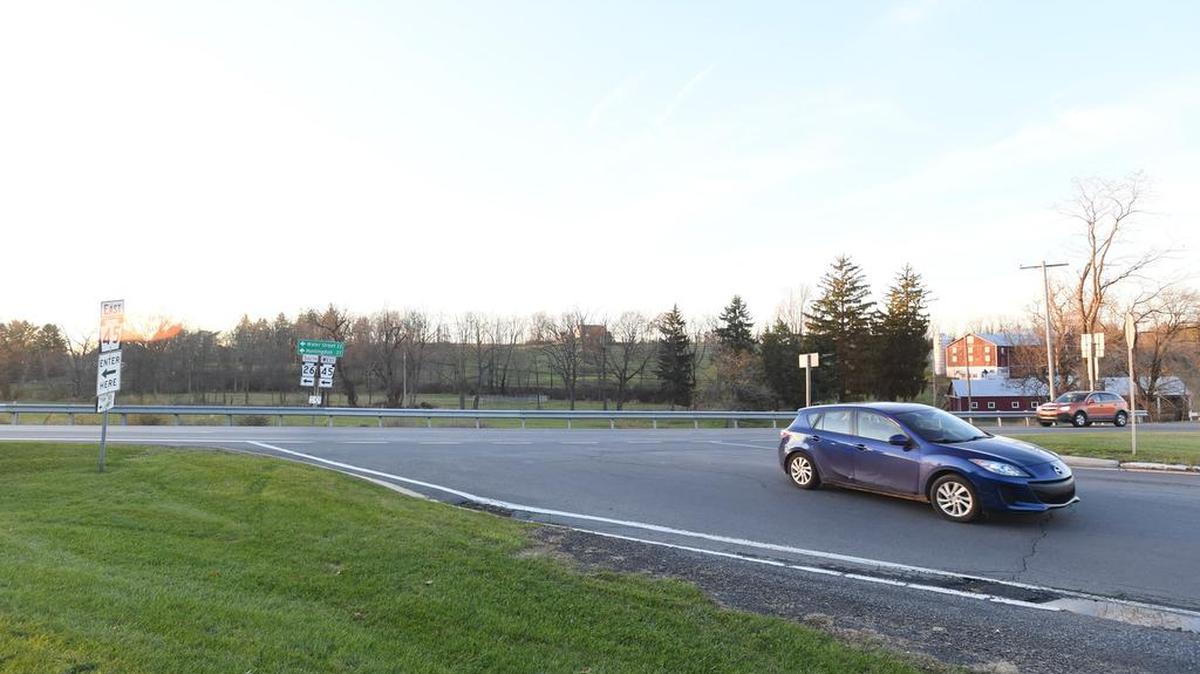 PennDOT staff on Monday night discussed potential improvements to the intersection of state routes 26 and 45 outside of Pine Grove Mills.