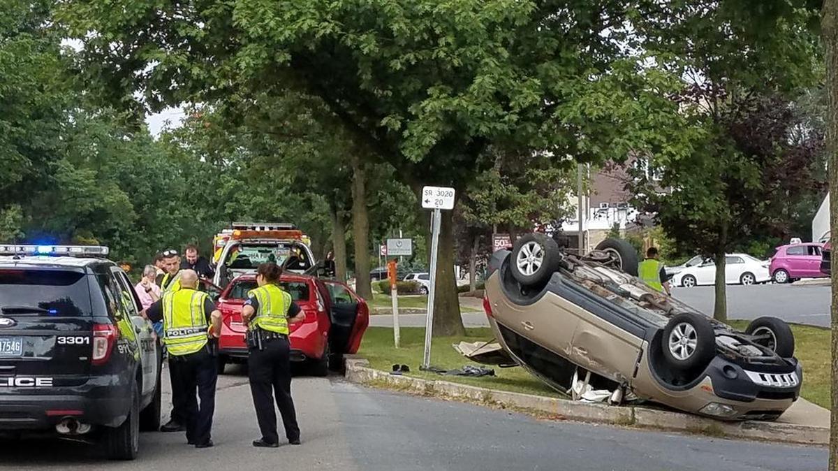 Two women were transported to Mount Nittany Medical Center after a two-vehicle accident Friday on South Atherton Street.