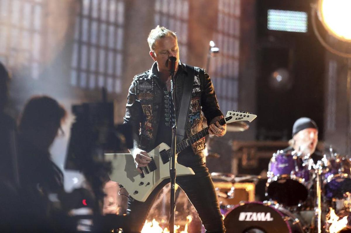 James Hetfield and Metallica celebrate 40 years of metal this year.